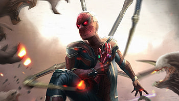 Spiderman Instant Kill, spiderman, superheroes, digital-art, artwork, behance HD wallpaper