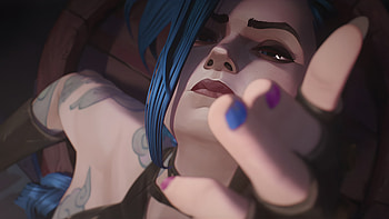 Jinx Finger Gun, Jinx (League Of Legends), Arcane, Arcane Season 2 HD wallpaper