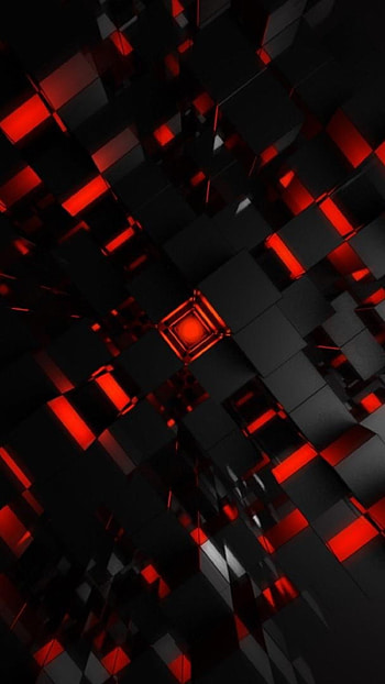 Black And Red, Black And Red Portrait HD phone wallpaper