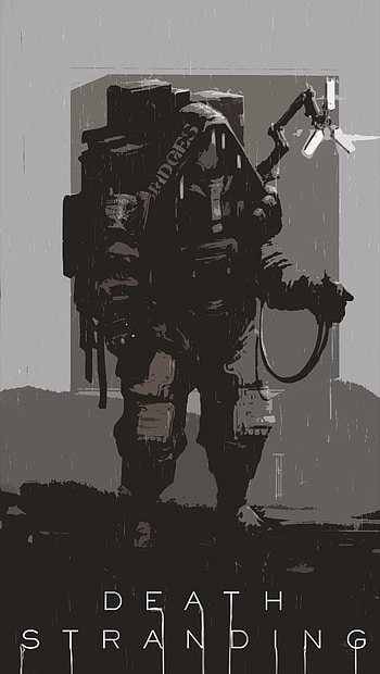 Artistic Death Stranding , Creative design, Unique interpretation, Visual artistry HD phone wallpaper