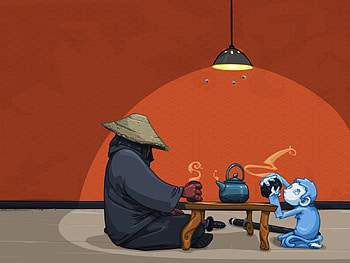 People, Art, Table, China, Tea Drinking, Tea Party HD wallpaper