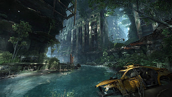 Water video games Crysis destroyed abandoned city abandoned Crysis 3 game | | 287109 | UP HD wallpaper