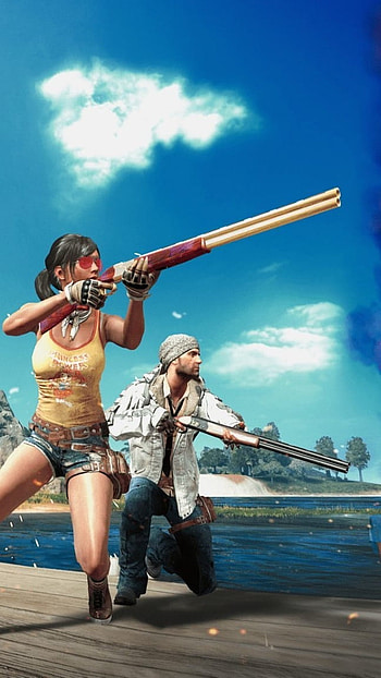 Pubg , Gun, Firing, game HD phone wallpaper