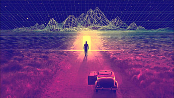 Retrowave/Synthwave [] | Inspired by The Thirteenth Floor (1999) HD wallpaper