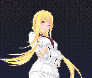 Blonde, anime girl, Erina Nakiri HD wallpaper