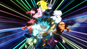 My Hero Academia: Izuku Midoriya and Heroes in Action, Anime, My Hero Academia, Izuku Midoriya HD wallpaper