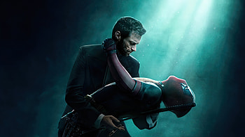 Deadpool And Wolverine Showdown, deadpool-and-wolverine, deadpool-3, wolverine, deadpool, 2024-movies, movies, superheroes, artwork, digital-art HD wallpaper