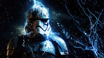 Imperial Lightning Strike The Storm Trooper, stormtrooper, star-wars, movies, artist, artwork, digital-art, deviantart HD wallpaper