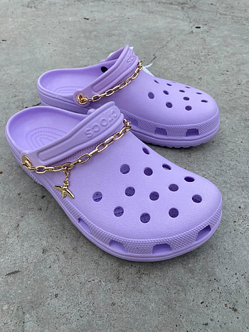 Chain pastel clogs, Classic style, Women's fashion, Colorful footwear HD phone wallpaper