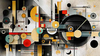 Abstract Shapes: Geometric Harmony in Motion, Abstract, shapes HD wallpaper