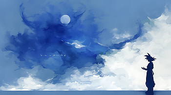 Goku's Celestial Contemplation -, Anime, Dragon Ball Z, Goku HD wallpaper