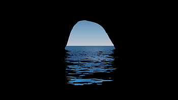 Cave Minimalist , cave, minimalist, minimalism, deviantart HD wallpaper
