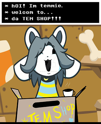 ... [Undertale/Temmie] TEM SHOP!!! by Killscor HD phone wallpaper