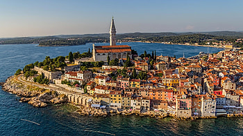 Croatia, Travels, Rovinj cityscape, Architectural marvels HD wallpaper