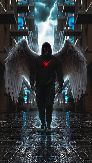 Aesthetic Angel Wings, Lucifer Devil Wings HD phone wallpaper