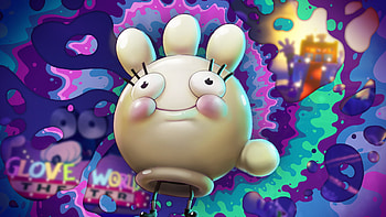 Glove World Glovy, video game, SpongeBob SquarePants: The Cosmic Shake HD wallpaper