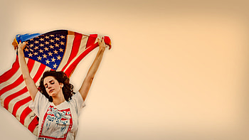 Lana Del Rey's stunning , High-resolution , Artistic backgrounds, Striking beauty HD wallpaper