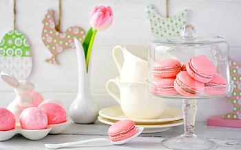 Easter, Macarons HD wallpaper
