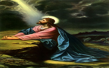 Prayer in the Ghetsimani Garden , prayer, garden, jesus, christ, ghetsimani HD wallpaper
