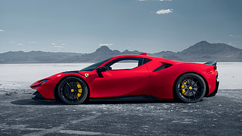 Red, Novitec, Ferrari SF90, Ferrari, Stradale, 2022, Car, Road, 7 Cars HD wallpaper
