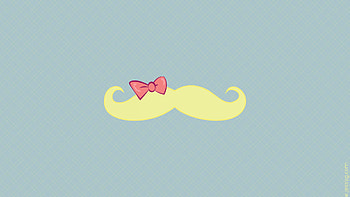 Galaxy Mustache, Cute vibes, Whimsical patterns, Playful HD wallpaper
