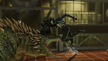 Venom Symbiote Lizard, video game, Marvel's Spider-Man 2 HD wallpaper