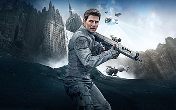 Oblivion, Futuristic world, Tom Cruise, Dystopian society HD wallpaper