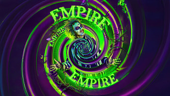 Michael Keaton As Beetlejuice In Empire Magazine Poster, beetlejuice-beetlejuice, movies, 2024-movies, comedy HD wallpaper