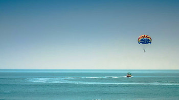 Holmes Beach, Parasailing HD wallpaper