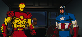 X-Men '97 Iron Man and Captain America, TV Show, X-Men '97, Iron Man, Captain America HD wallpaper