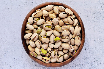 Bowl, Pistachios HD wallpaper
