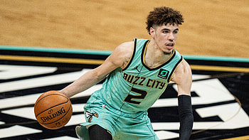 LaMelo Ball, Rookie of the Year, Charlotte Hornets, Accomplishment HD wallpaper