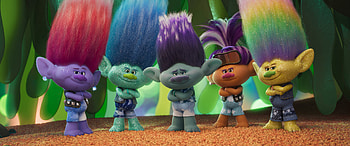 Trolls United – Vibrant DreamWorks Ensemble, movie, Trolls Band Together HD wallpaper
