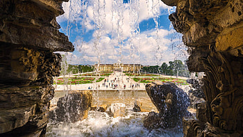 Schonbrunn Palace, , background , Schnbrunn palace HD wallpaper