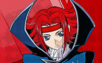 Kallen Stadtfeld, Code Geass, , vector art, Kallen Stadtfeld drawing, creative art, Kallen Stadtfeld art, vector drawing, japanese manga, anime characters, Code Geass characters, Stadtfeld Kallen HD wallpaper