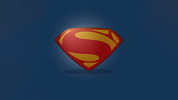 Superman Clean Logo Minimal , superman, superheroes, logo, minimalism, minimalist HD wallpaper