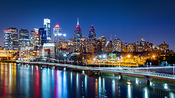 Philadelphia Skyline, Travels, Christmas , Philadelphia HD wallpaper