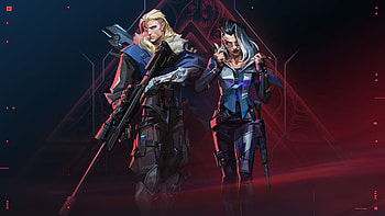 Sova And Fade Valorant HD wallpaper
