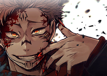 Sukuna, eye, head HD wallpaper