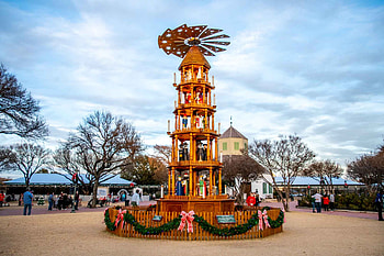 Fredericksburg, Christmas in Texas HD wallpaper