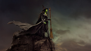 Elphaba In Wicked For Good, wicked, 2025-movies, movies, poster, elphaba HD wallpaper