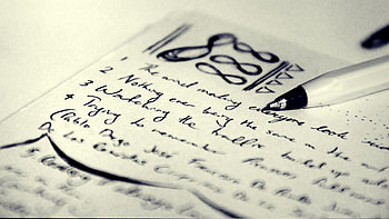 Words, Leaflet, Pen, Lettering, Inscriptions HD wallpaper