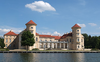 Rheinsberg Castle, Germany, castle, Germany, lake, history HD wallpaper