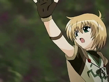 Yuuno Scrya Screenshot, snap, other, yuuno, screenshot, yuuno scrya, mgln, magical girl lyrical nanoha, anime, boy, cape, green, scrya, nanoha HD wallpaper