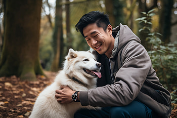 AI Art, Dog HD wallpaper