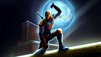 Deathstroke Super Soldier Unleashed, deathstroke, superheroes, artwork, art, digital-art, deviantart HD wallpaper