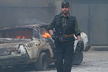 The Expendables 2, Movie, Booker (The Expendables), Chuck Norris, The Expendables HD wallpaper