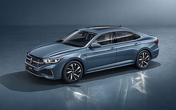 2021, Volkswagen Passat, front view, exterior, gray sedan, new gray Passat, German cars, Volkswagen HD wallpaper