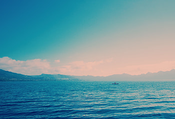 Seascape Sky Water Waves, seascape, sky, water, waves, nature HD wallpaper