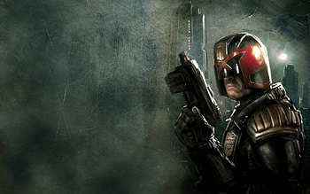 Dredd 2012 movie, Post-apocalyptic world, Action-packed adventure, Urban wasteland HD wallpaper